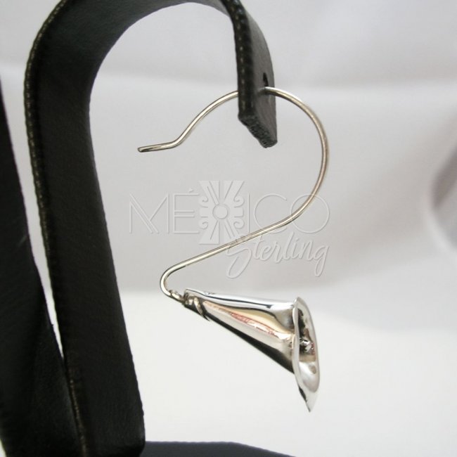 Contemporary Taxco Silver Earrings