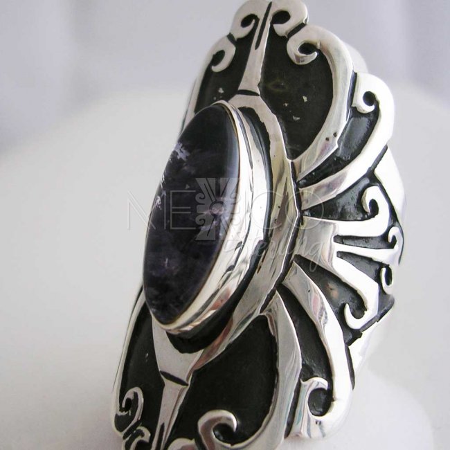Taxco Wild Flowers Silver Ring