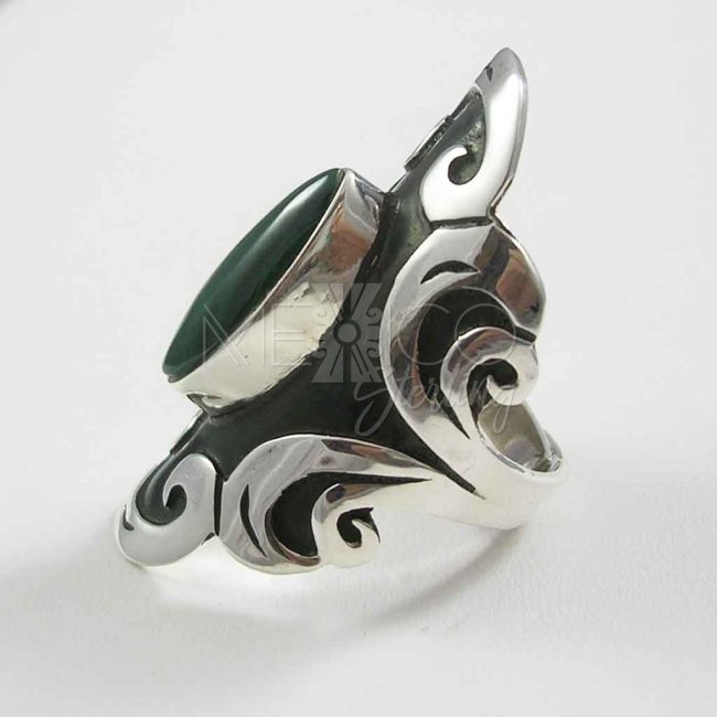 Taxco Barroque Silver Ring