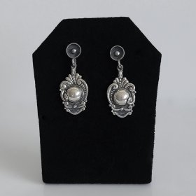 Sterling Silver Earrings, Margot de Taxco Molds Sterling Silver Earrings, Margot de Taxco Molds