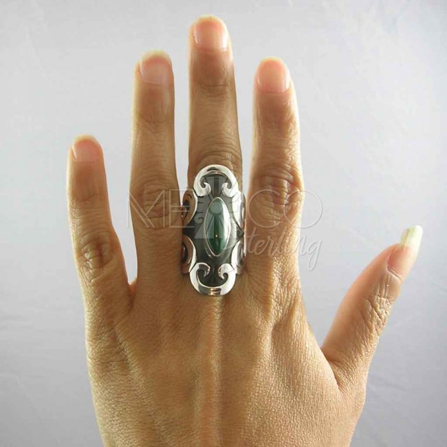 Taxco Barroque Silver Ring