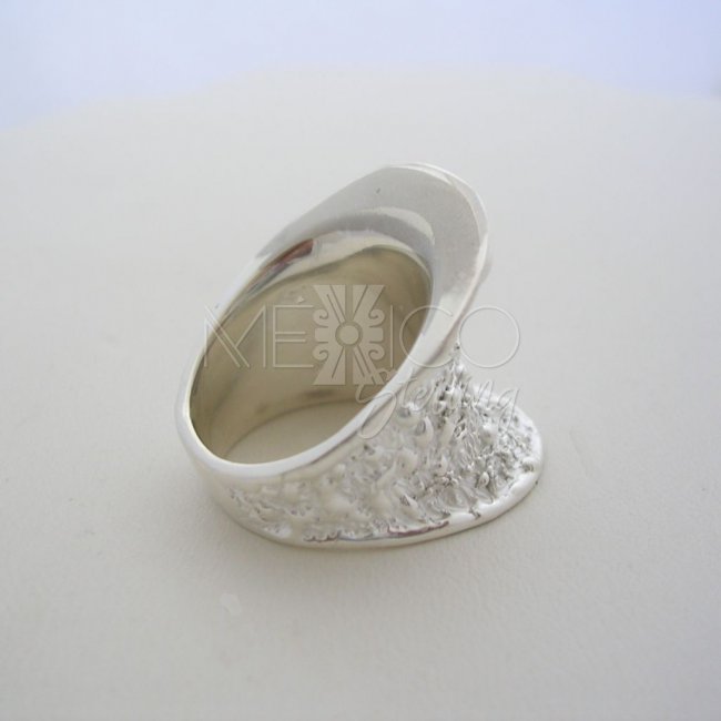 Handmade Taxco Silver Thimble Ring